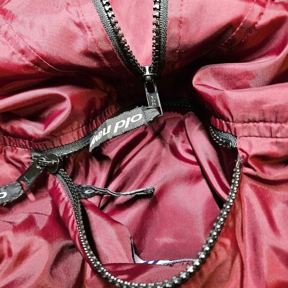 Vintage 90s Old Navy Packable Anorak Jacket With Hood & Pouch Storage - Picture 13 of 13